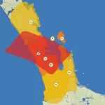 New Zealand Met Service, Thunderstorm warning, Auckland, Norht Region,