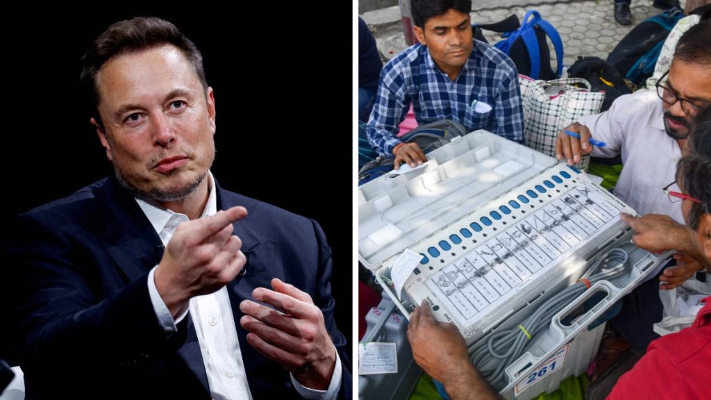 Elon Musk, EVM, BJP, Indian EVM Machine, Congress, EVM Politics, 