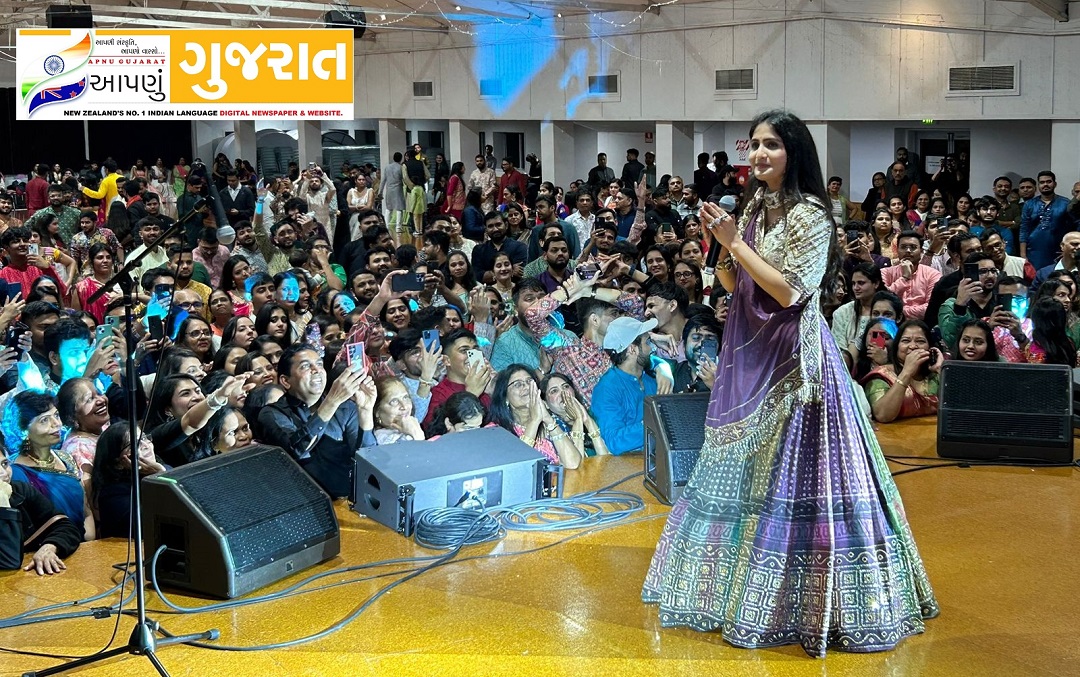 Auckland, Navratri, Geeta Rabari, Garba,