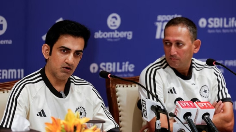 Gautam Gambhir, Ajit Agarkar, Virat Kohli, Press Conference, India's Srilanka Tour,  