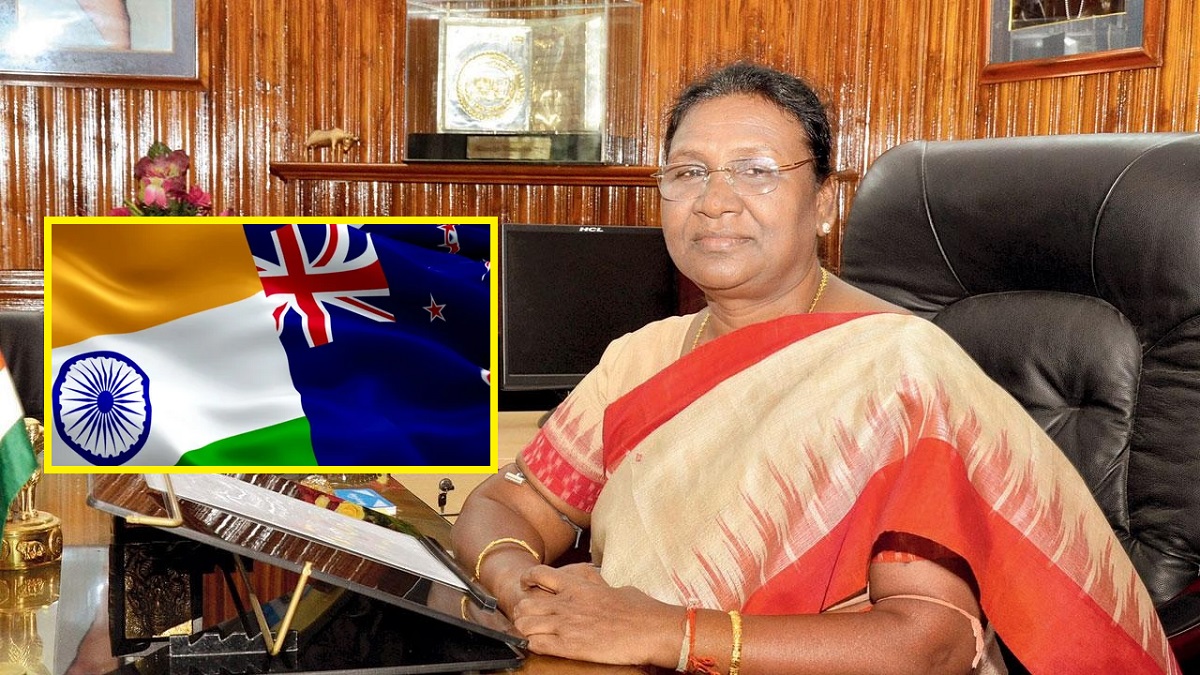 President Draupadi Murmu, Indian President visit to New Zealand, India New Zealand relations, Auckland Wellington,