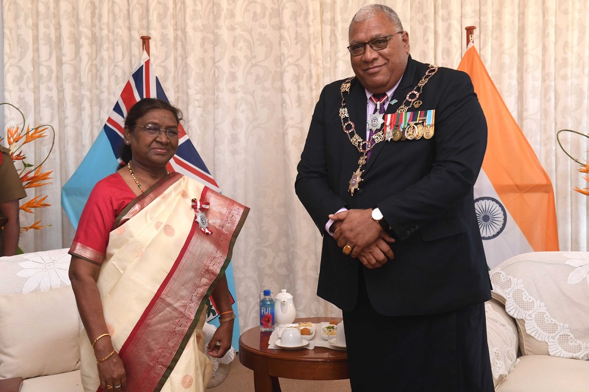 Fiji Highest civilian award, President Droupadi Murmu, New Zealand, India,