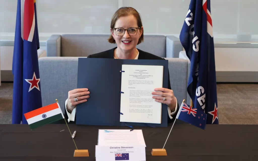 India and New Zealand, President Droupadi Murmu, New Zealand, Customs Cooperation, 