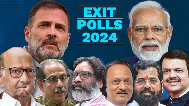 Exit Poll Results 2024, Maharashtra Jharkhand Election, BJP, Congress, JMM,