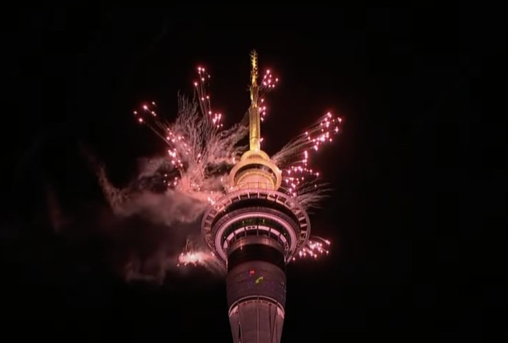 Happy New year, new year 2025, bye bye 2024, welcome 2025, Auckland, New Zealand, new year celebrations,