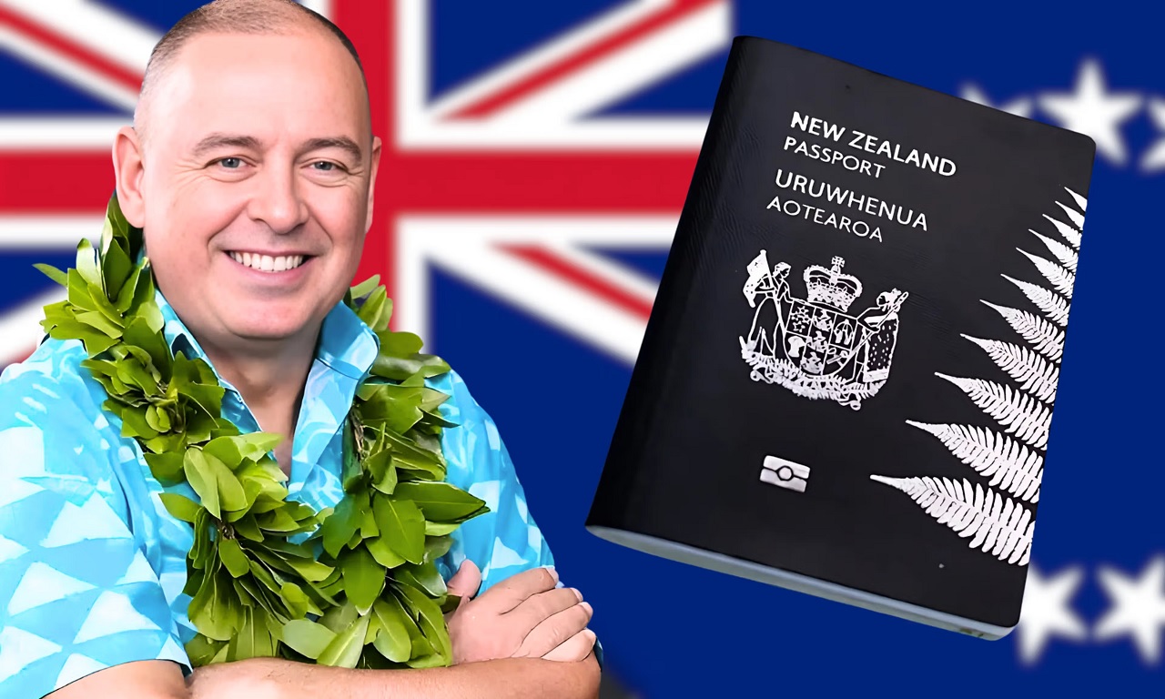 Cook Islands Prime Minister Mark Brown, New Zealand Passport, New Zealand citizenship, Winston Peters,