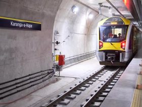 Auckland City rail Link Project, Under ground Train Service, First Trials,