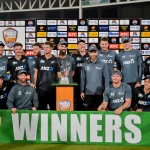 New Zealand Beat Pakistan, Blackcaps, Tri series Champion, New Zealand Cricket, PCB, Champions Trophy,