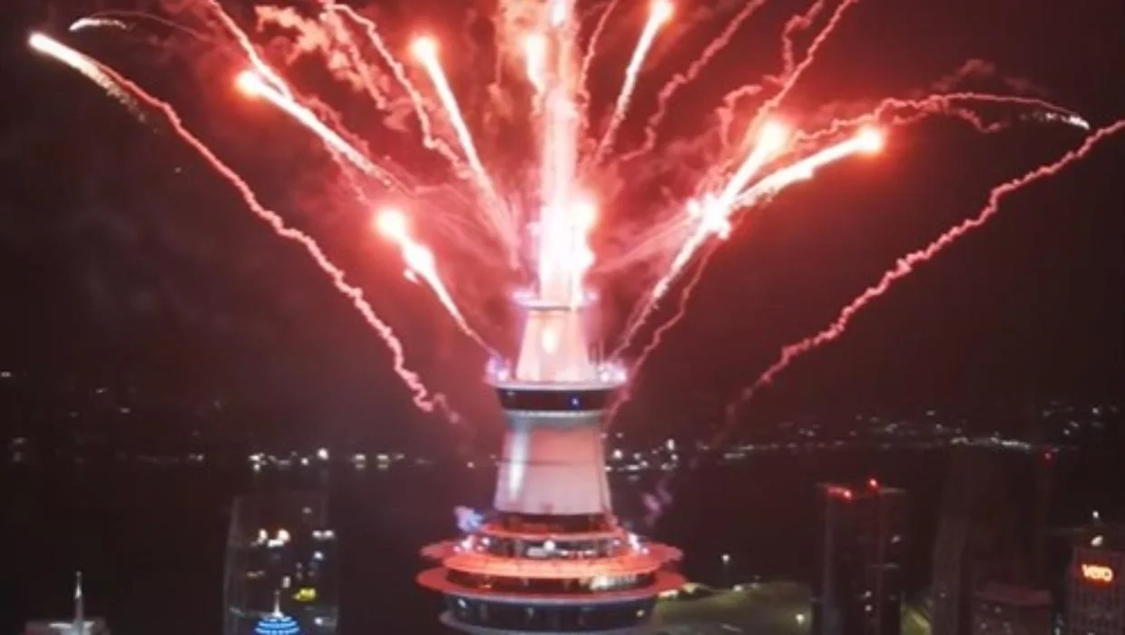 New Years eve, drone operator, Sky Tower, international visitor, New Zealand Civil Aviation Authority,