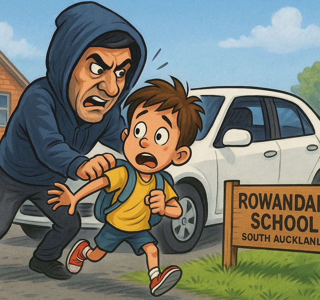South Auckland, Manurewa, Rowandale School Student Abduction, Auckland Crime, New Zealand Police,