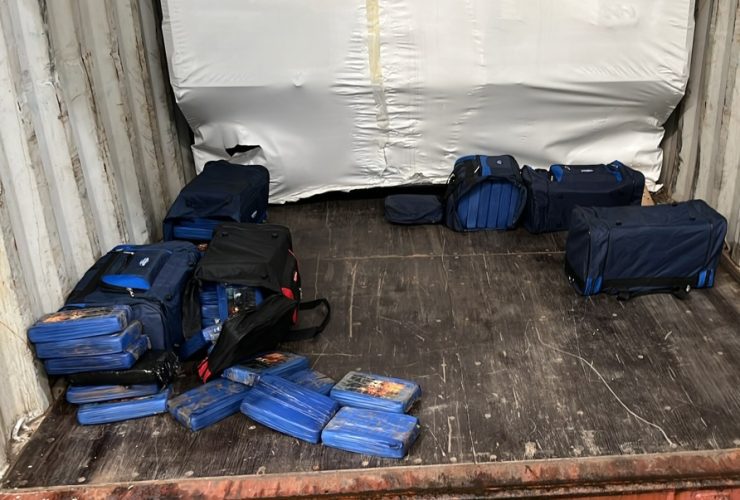 New Zealand Customs, Port Of Tauranga, cocaine Seized, 130 KG Cocaine,