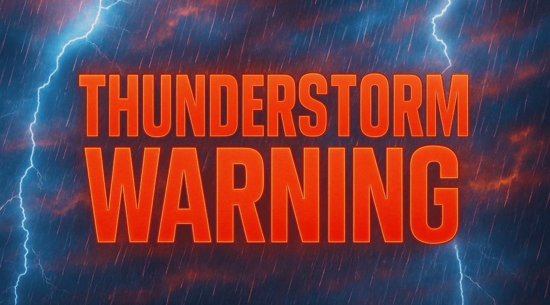 Thunderstorm Warning, Weather Forecast, Auckland and Northland,
