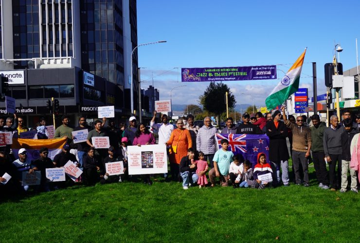 Pahelgam Terrorist Attack, Palmerston North, New Zealand, Massive Protest,