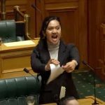 Haka Dance, New Zealand Parliament, mp hana rawhiti maipi clarke,