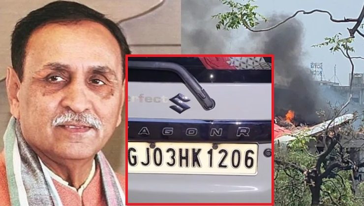 Vijay Rupani, Vijay Rupani and 1206 connection, Air India Plane Crash, Ahmedabad,