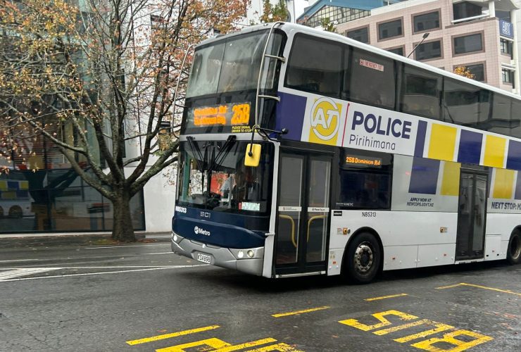 Auckland, New Zealand Police Bus recruitment Campaign ,