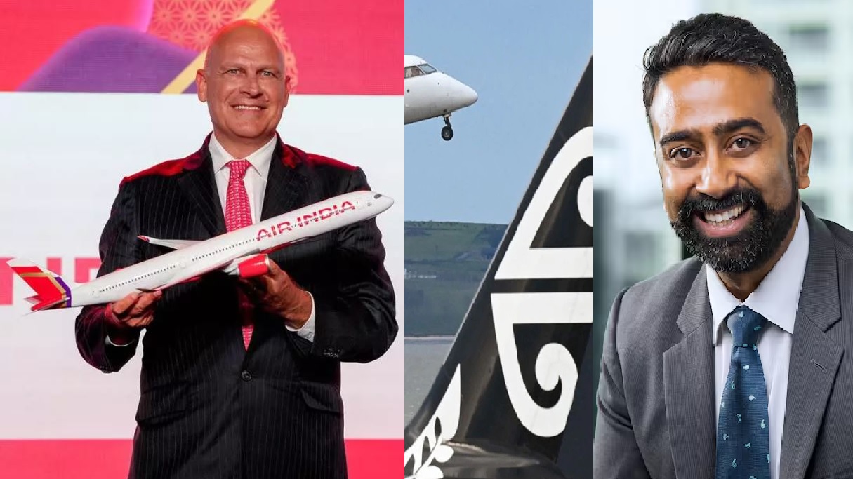 Air New Zealand, Air India, Nikhil Ravishankar, Campbell Wilson,