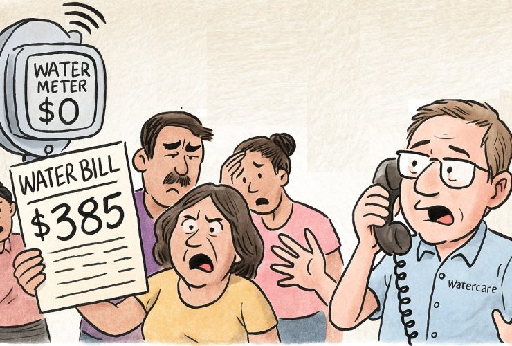 Auckland Watercare, Auckland Waterbill crisis, Watercare faulty Meter, Watercare,