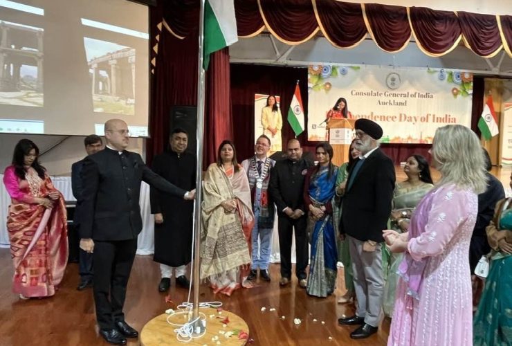 Auckland, India's Independence Day Celebration, New Zealand, Consulate of India, Dr. Madan Mohan Sethi,