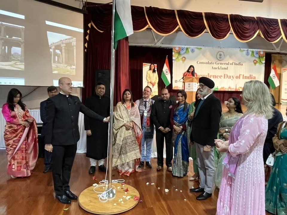 Auckland, India's Independence Day Celebration, New Zealand, Consulate of India, Dr. Madan Mohan Sethi,