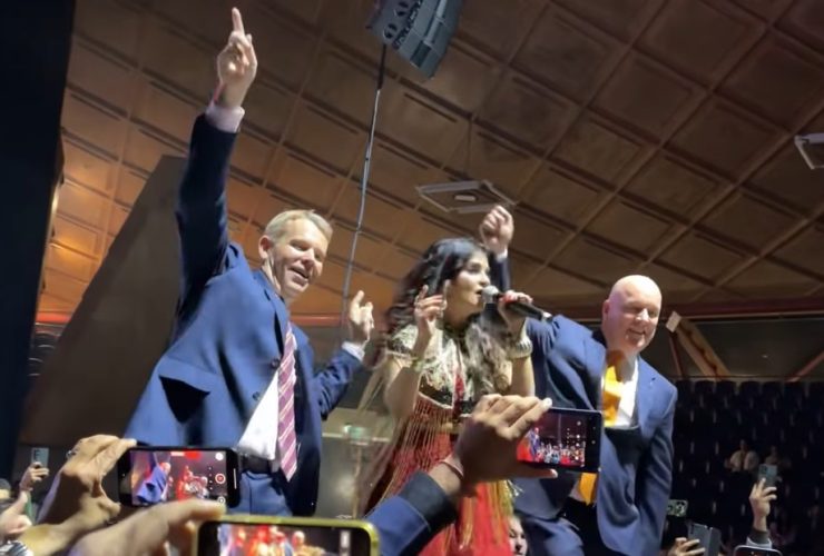 Christopher Luxon and Chris Hipkins, India Independence Day Celebration, South Auckland, New Zealand, Shibani Kashyap,