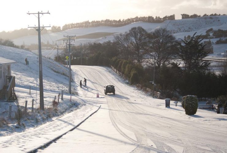 Cold Wave, New Zealand Winter, Springs, Met Service,